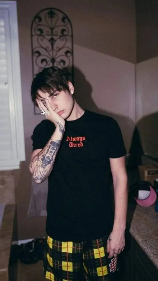 ai character: Colby Brock  background
