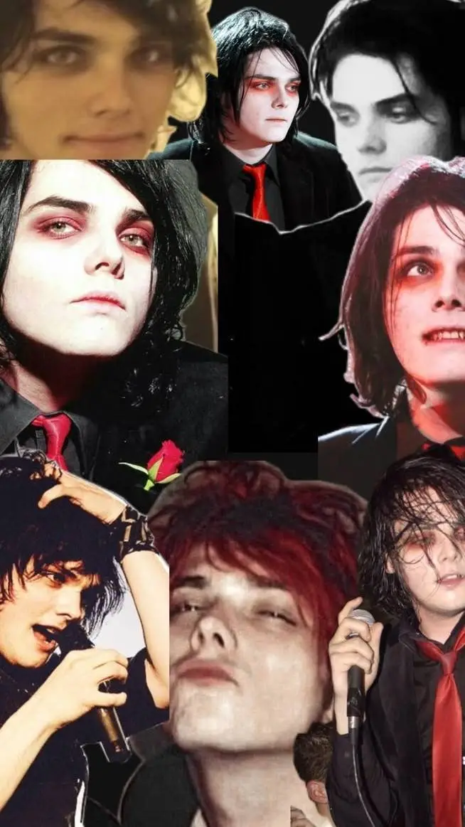 ai character: Gerard Way  background