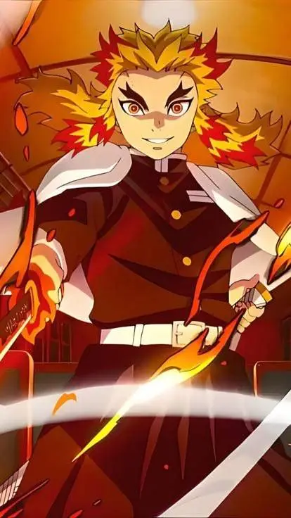 ai character: Rengoku  background
