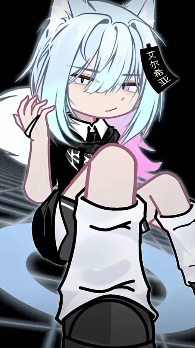 ai character: @ell.xixii😎 background