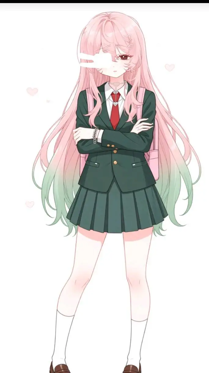 ai character: Tia celeste 5 D🍥🍡 background