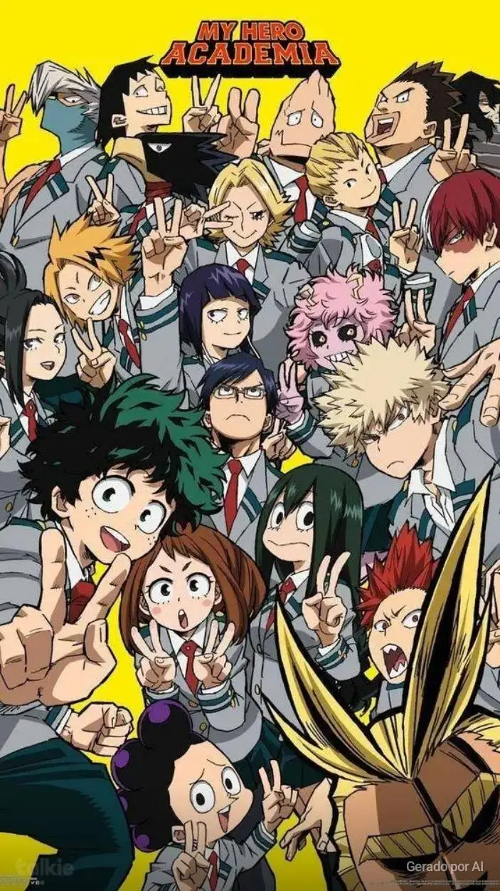 ai character: Mha💥 background