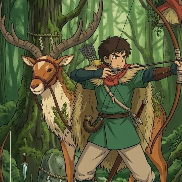chat with ai character: Prince Ashitaka