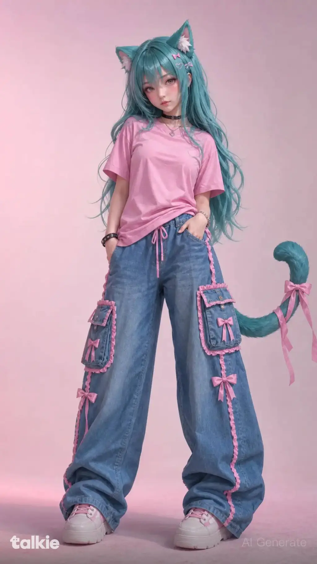 ai character: Sarah (realistic) background