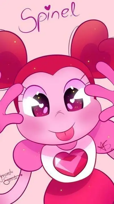 ai character: spinel background