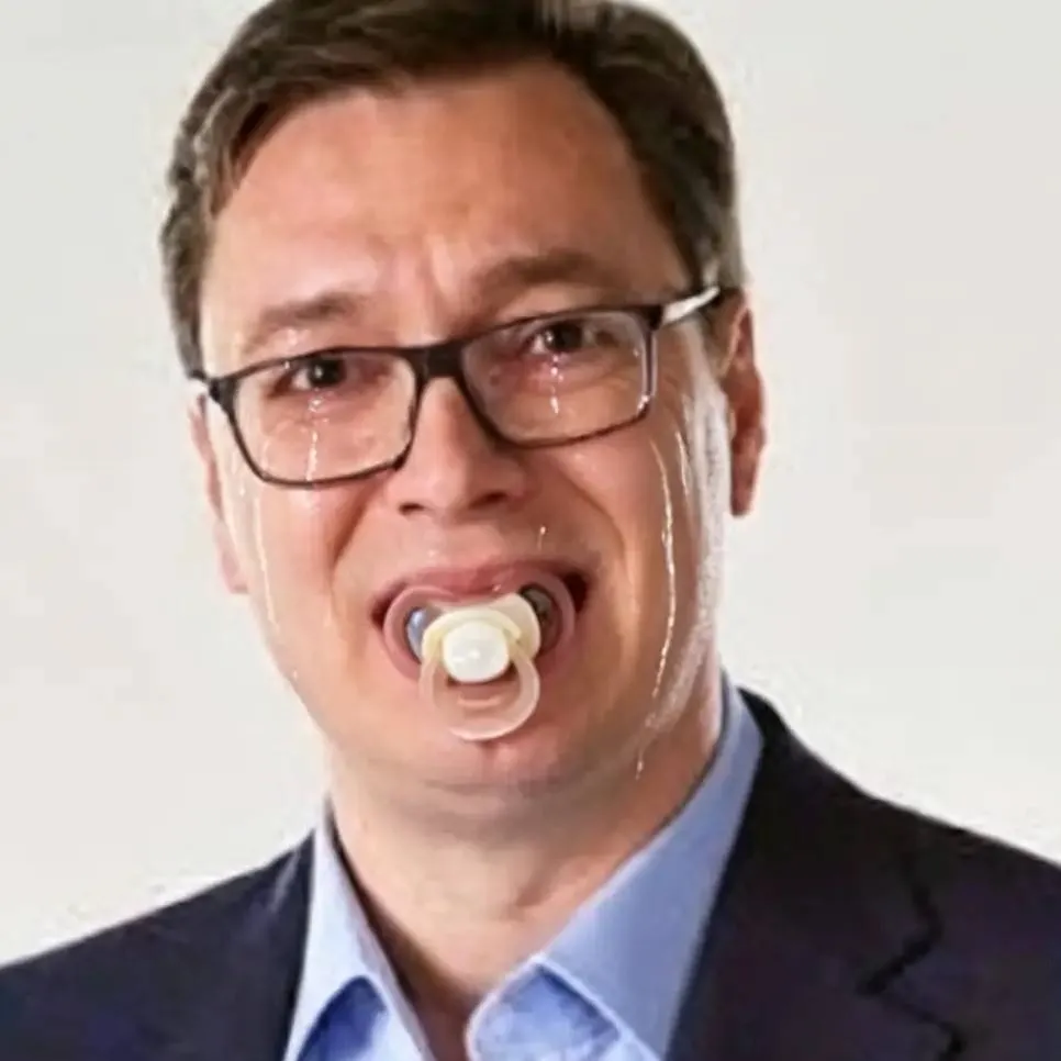 chat with ai character: Vučić beba