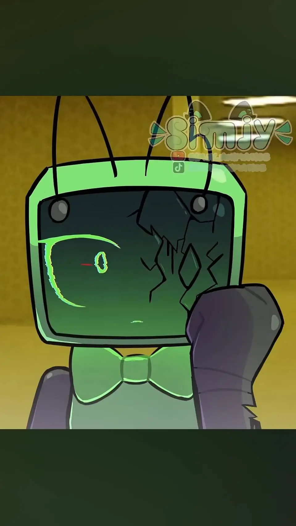 ai character: DWxBackrooms background