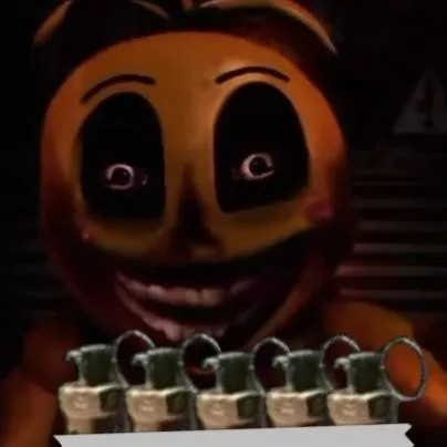 chat with ai character: Evil toy chica 