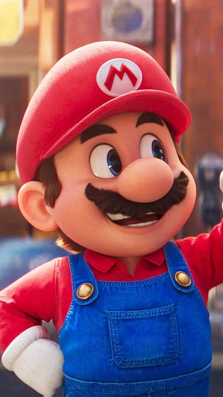 ai character: Mario  background