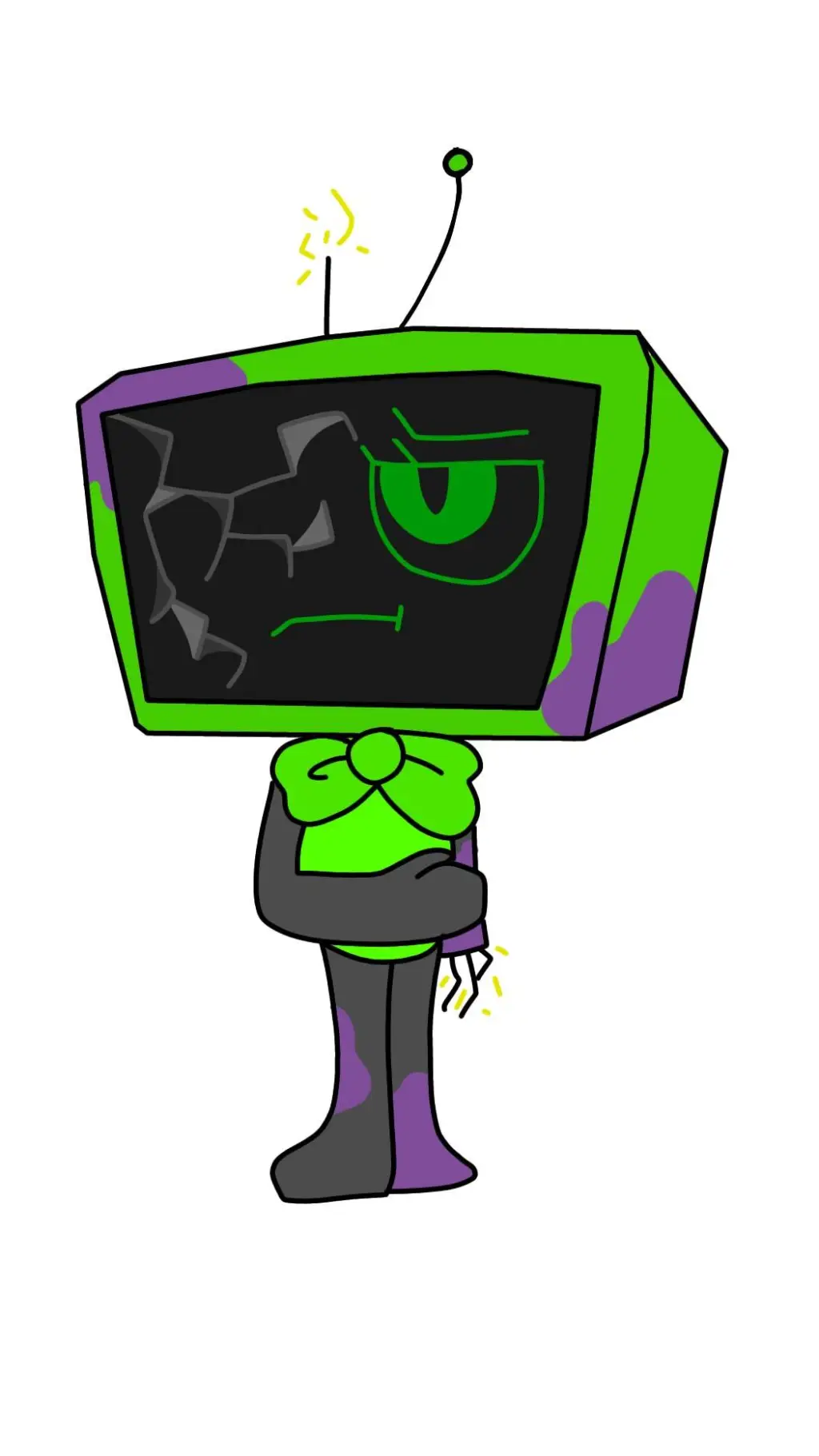 ai character: Vee background