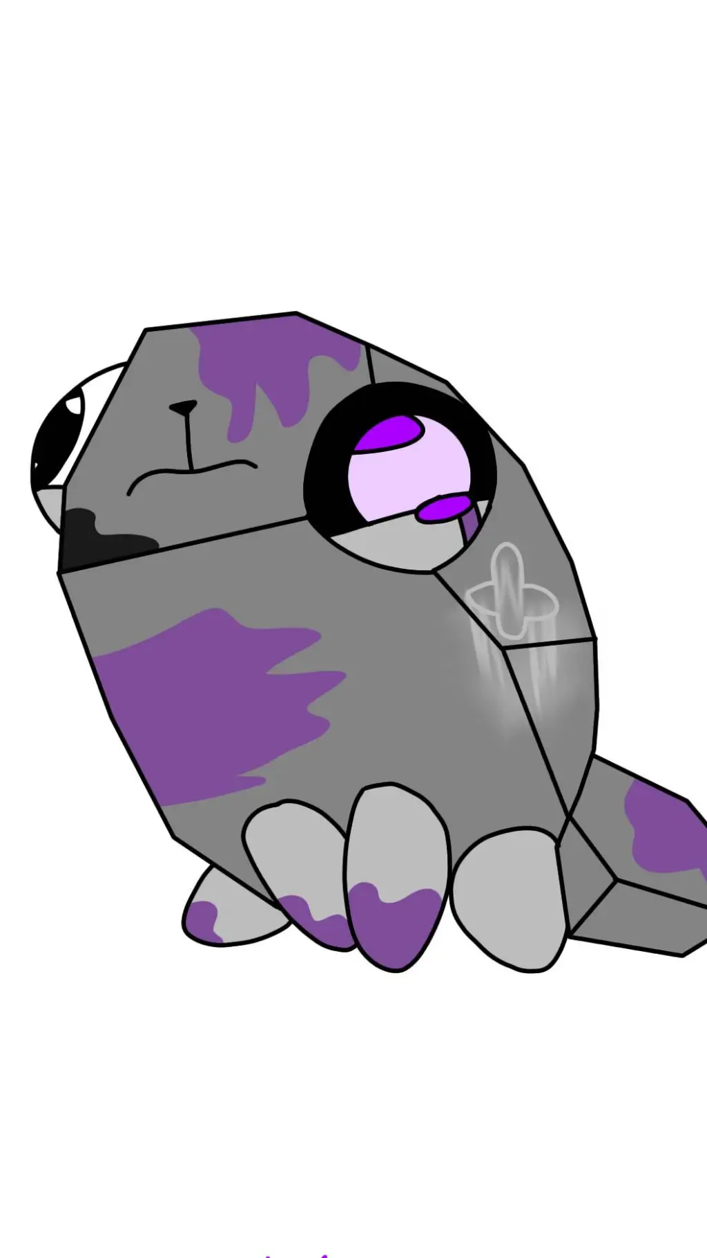 ai character: Pebble background