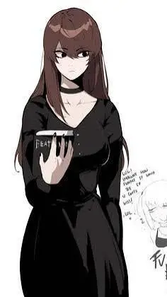 ai character: fem light background