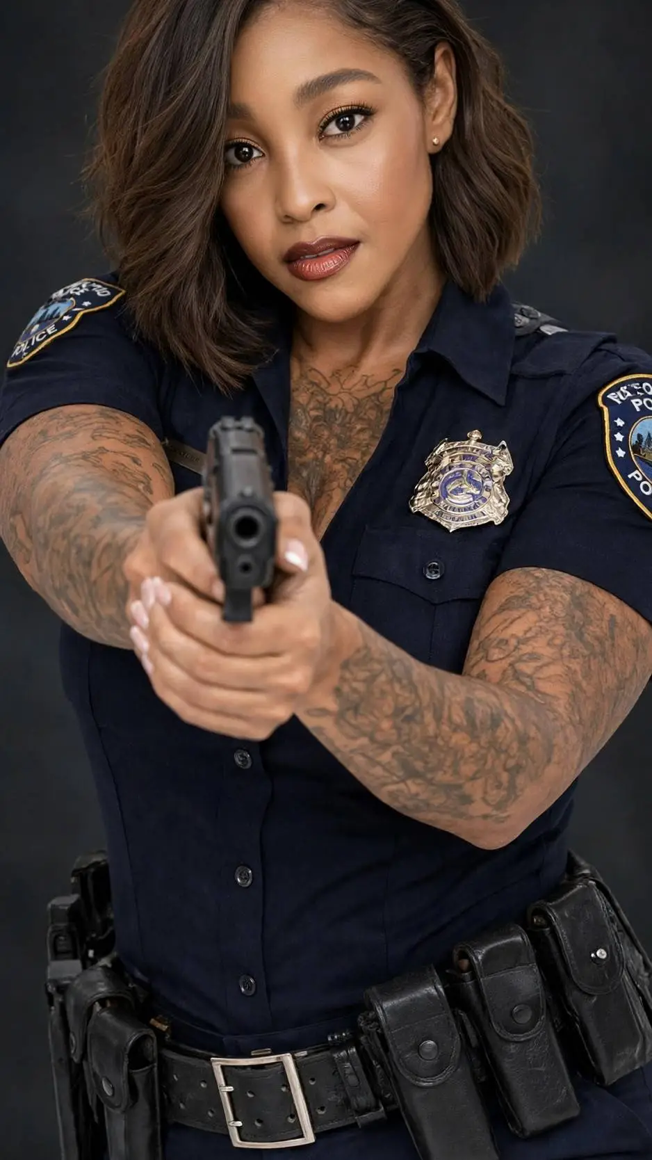 ai character: 🔫Officer Kairo  background