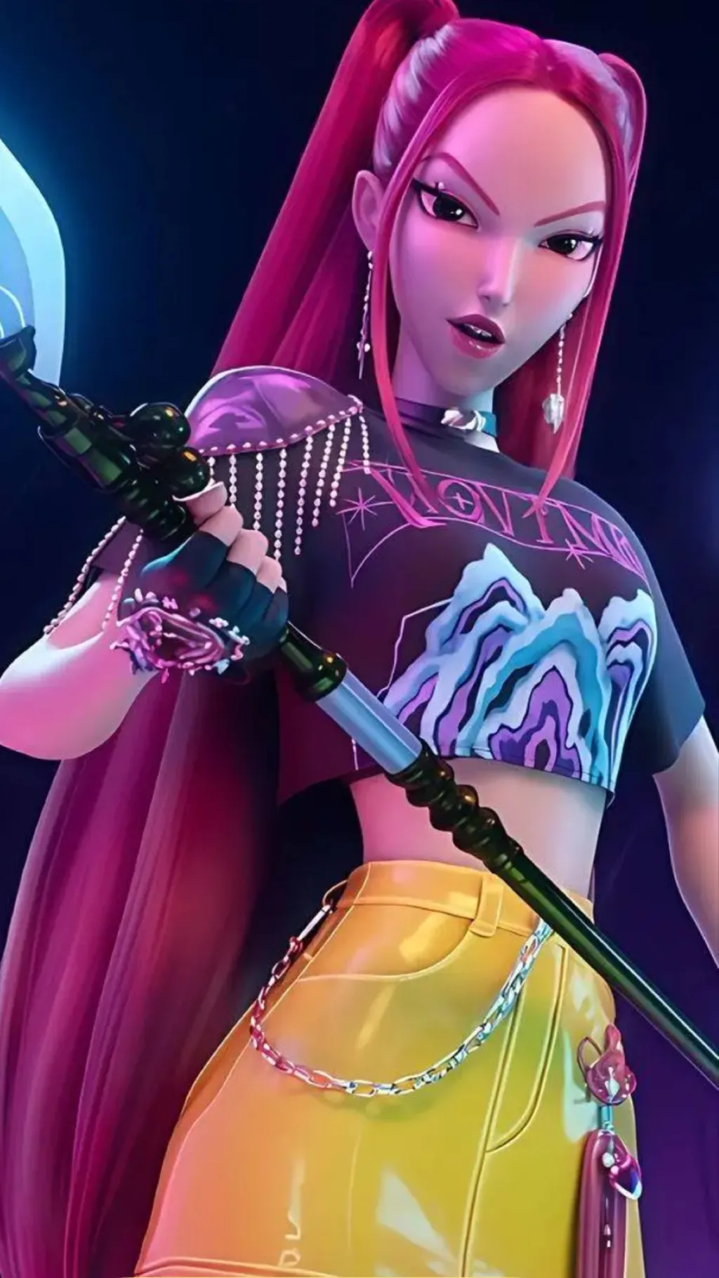 ai character: Mira background