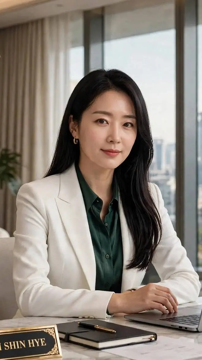 ai character: Kim Shinhye background