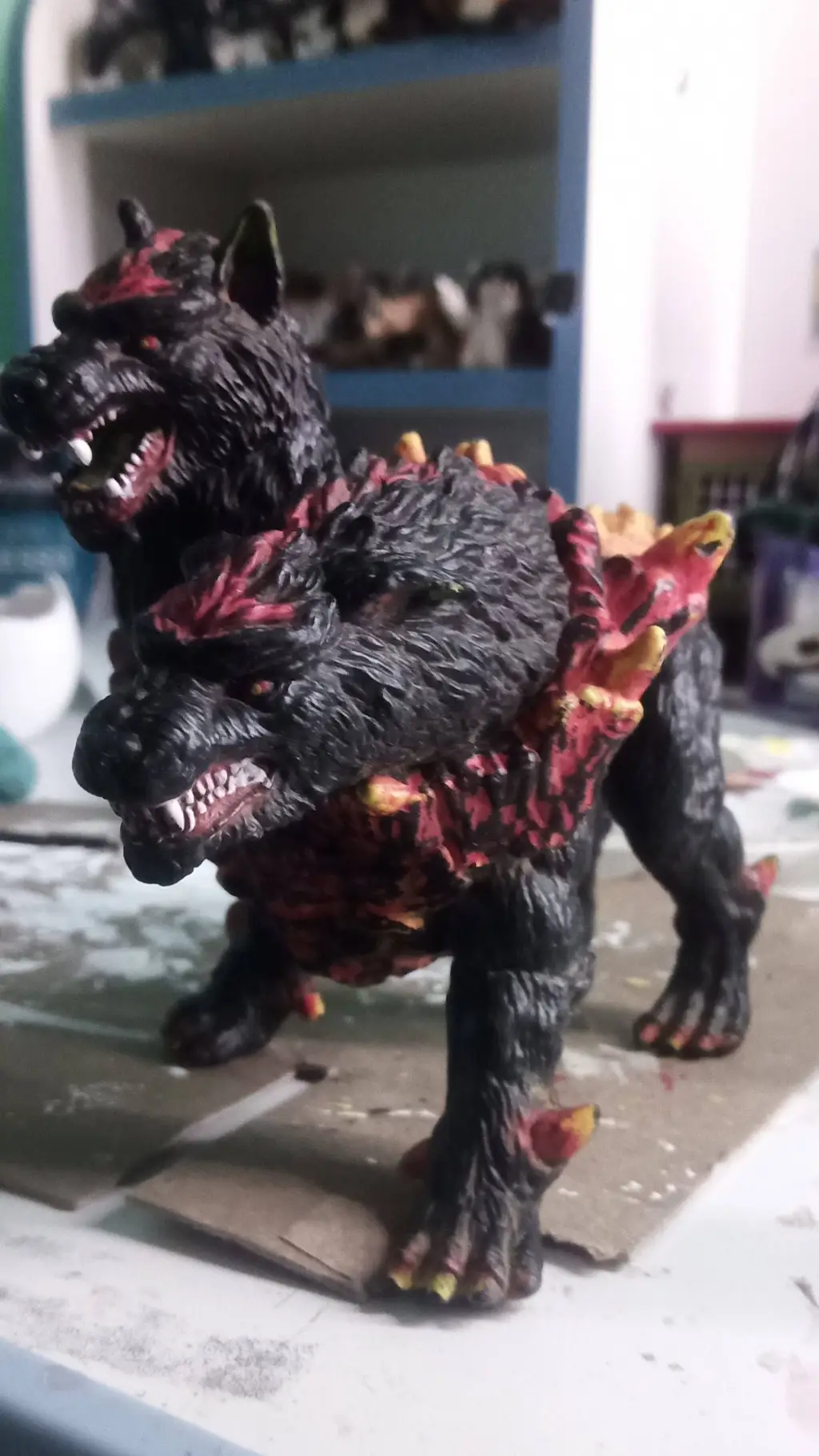 ai character: Animal hell background