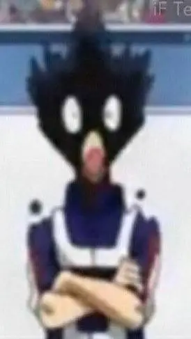 ai character: Tokoyami  background