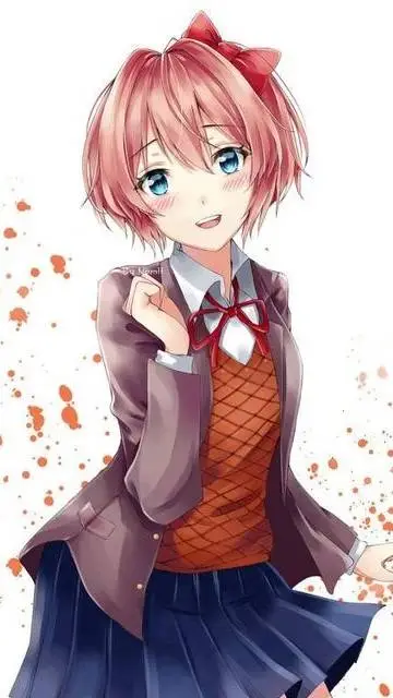 ai character: sayori background