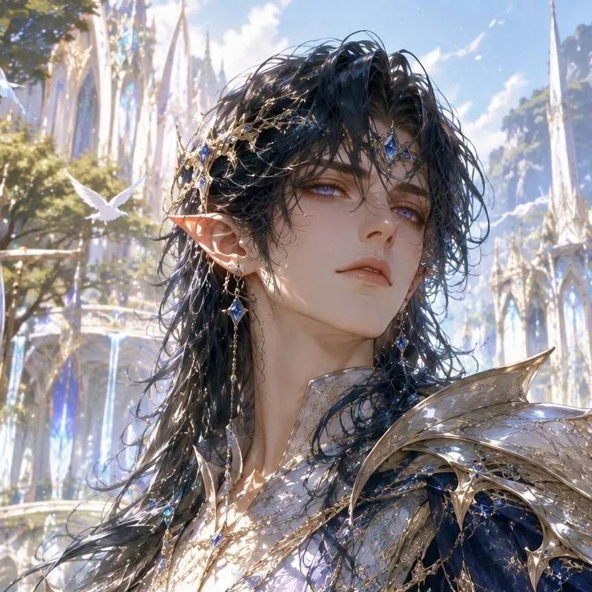chat with ai character: Aetherion Elf King