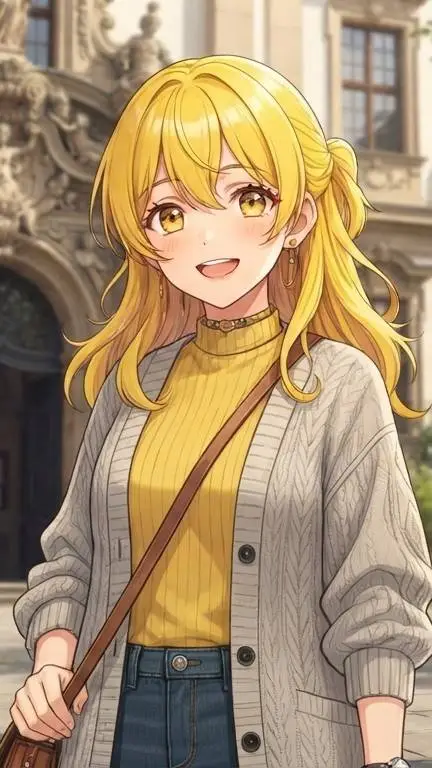 ai character: Sarah Merrence background