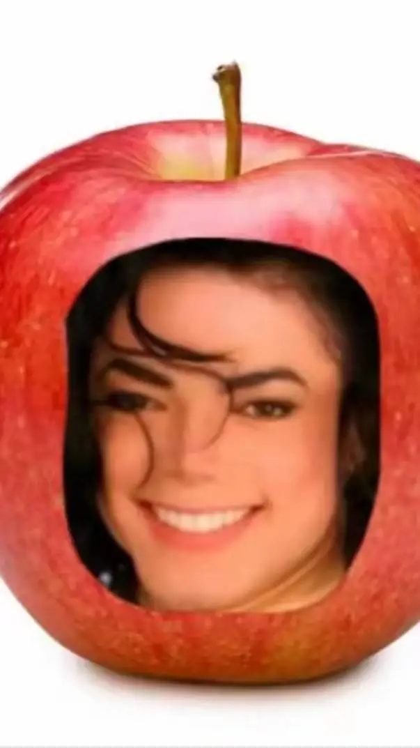 ai character: Michael apple  background