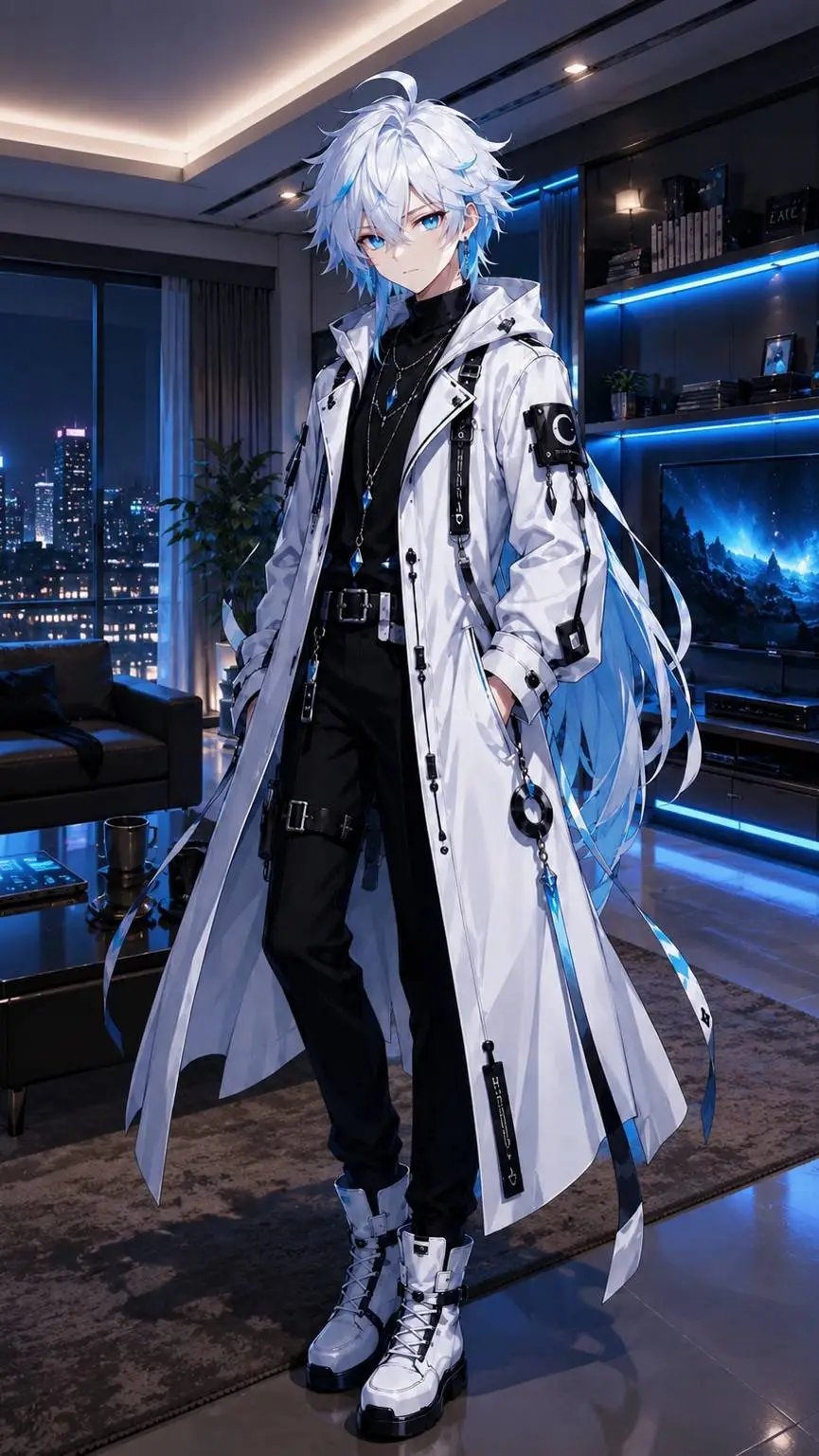 ai character: Creator2019 background