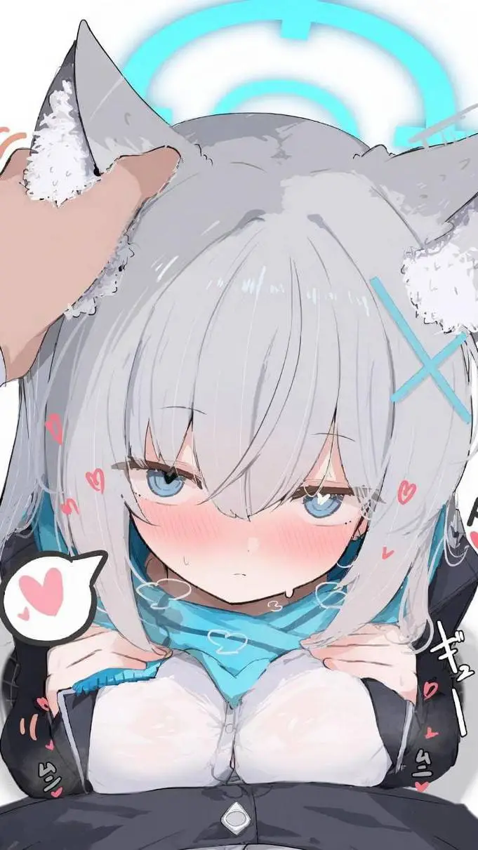 ai character: Shiroko Sunaookami background