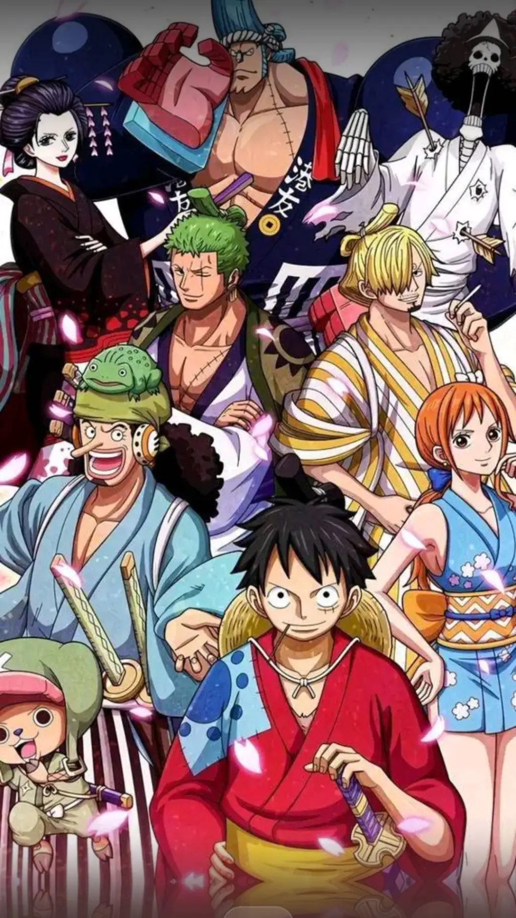 ai character: one piece  background