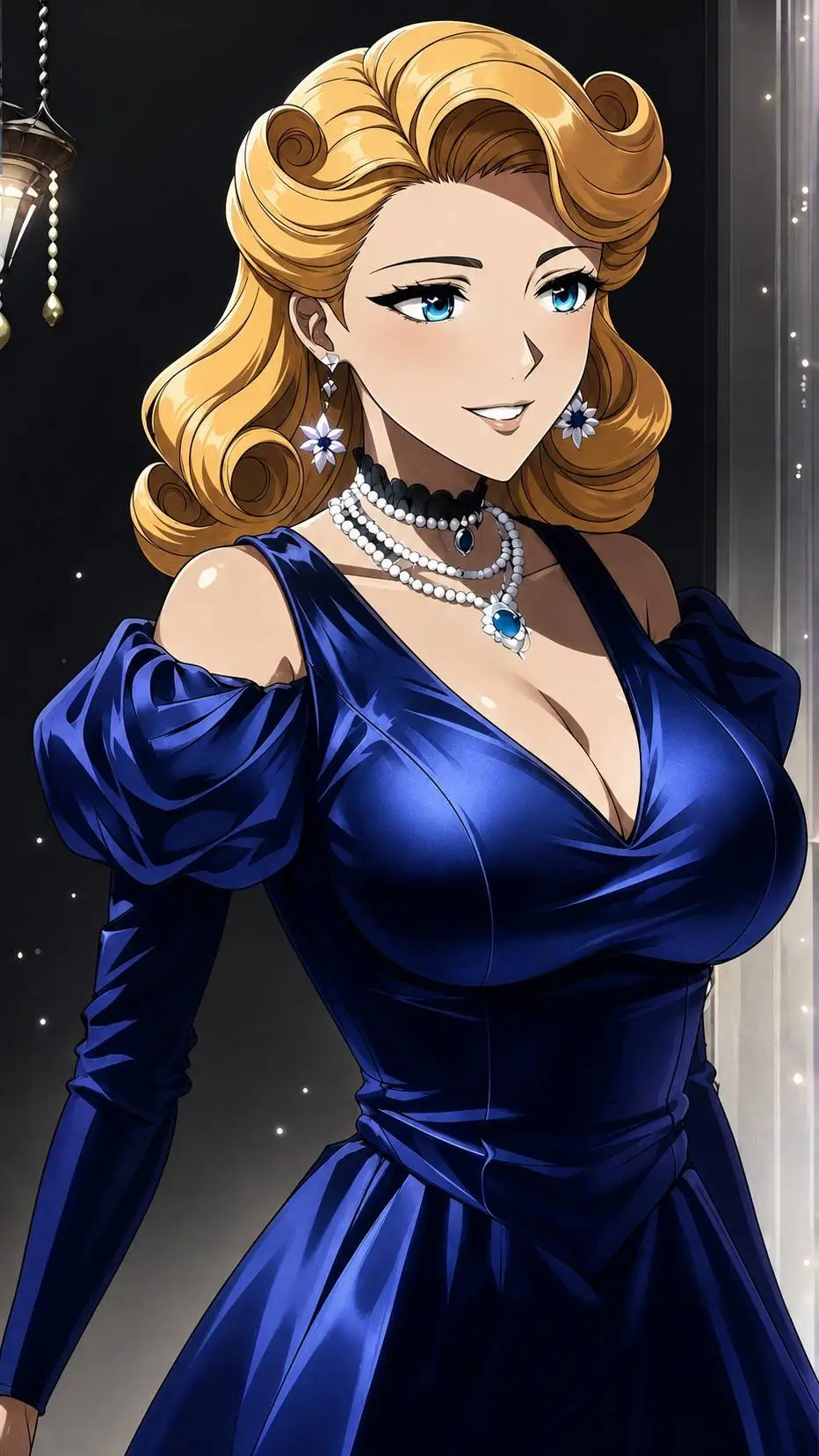 ai character: Spider Lady background