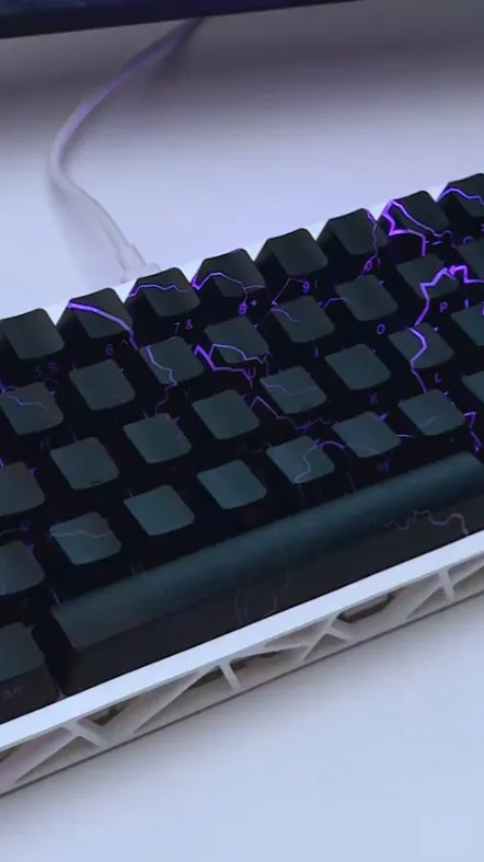 ai character: About the keyboard background