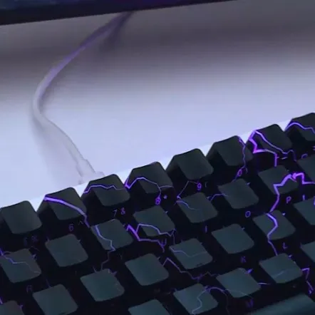chat with ai character: About the keyboard