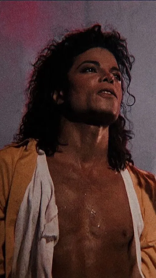 ai character: Michael Jackson🌘 background