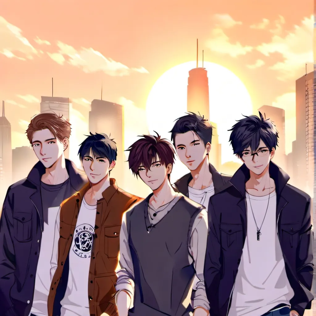 chat with ai character: boys