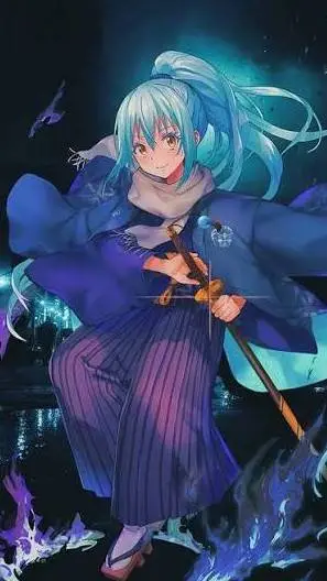 ai character: Rimuru background