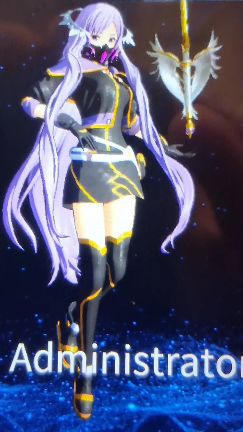 ai character: Administrator background
