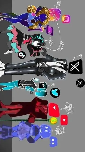 ai character: aplicativos background