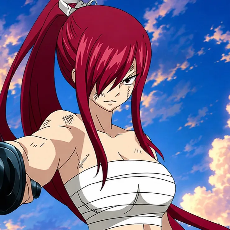 chat with ai character: Erza Scarlet