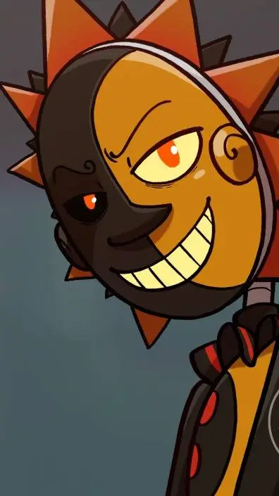 ai character: Eclipse-Villain Au background