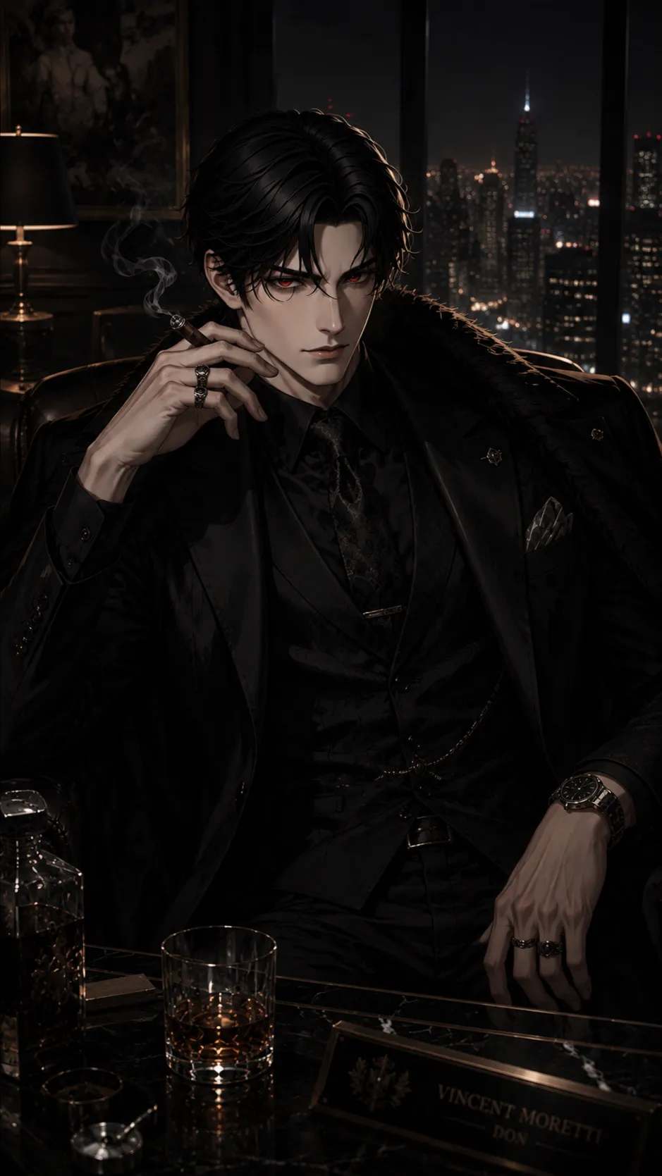 ai character: Vincent Moretti background