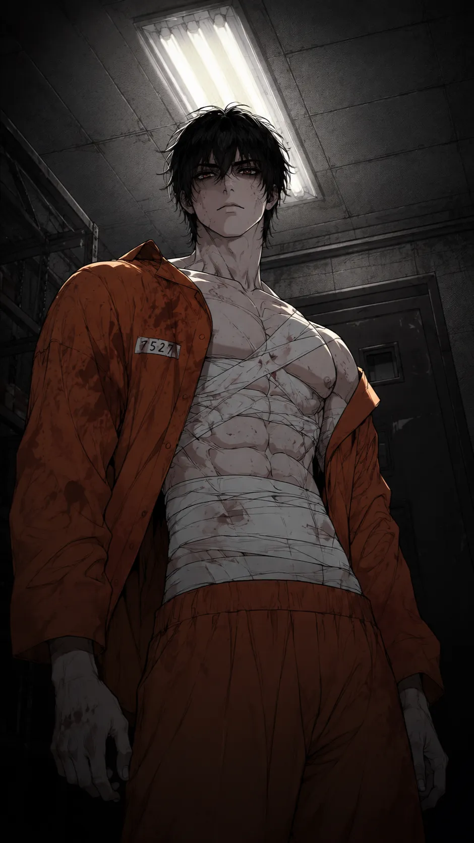 ai character: Kaizer Ardyn  background