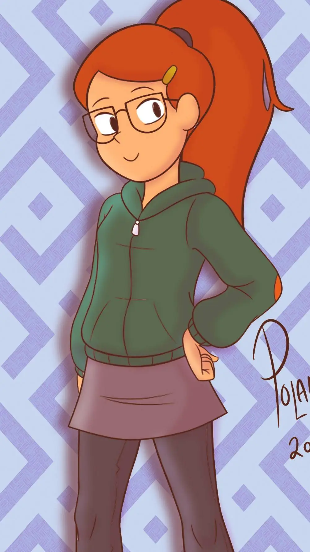 ai character: Tulip background