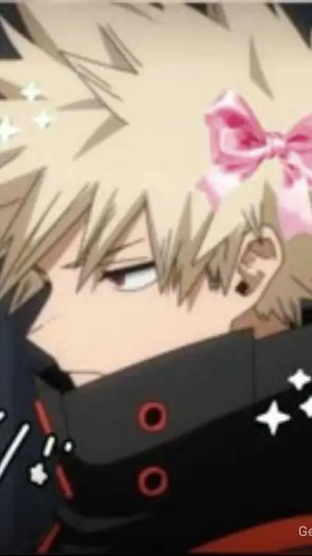 ai character: Bakugo :) background