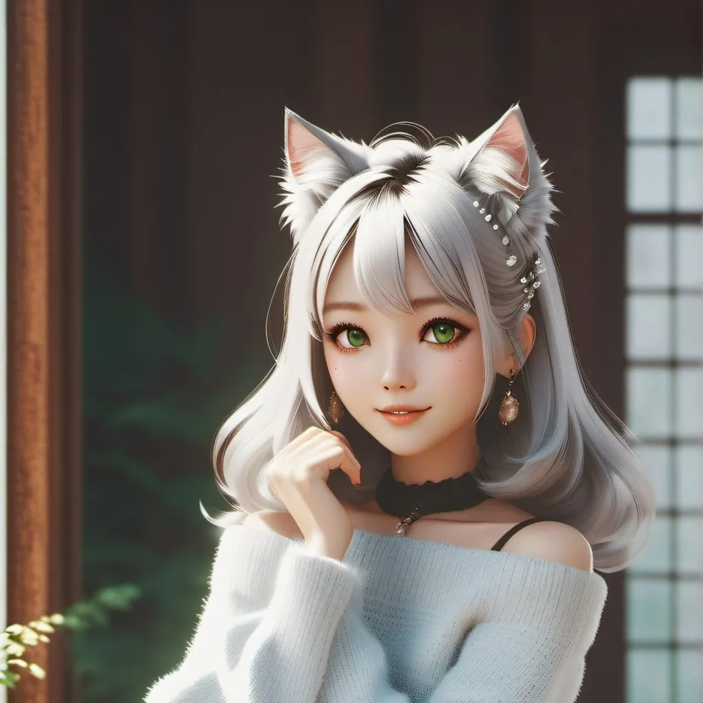 chat with ai character: cat girl