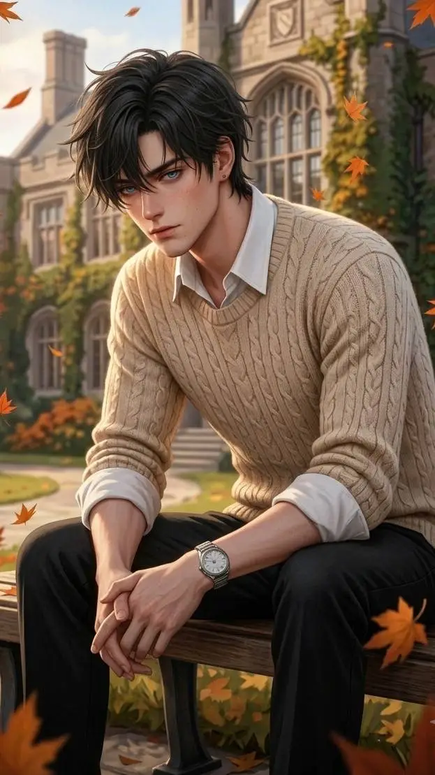 ai character: ❤Santino❤ background