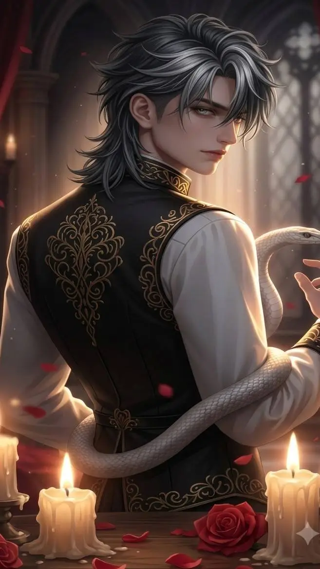 ai character: 🪱YARED🪱 background