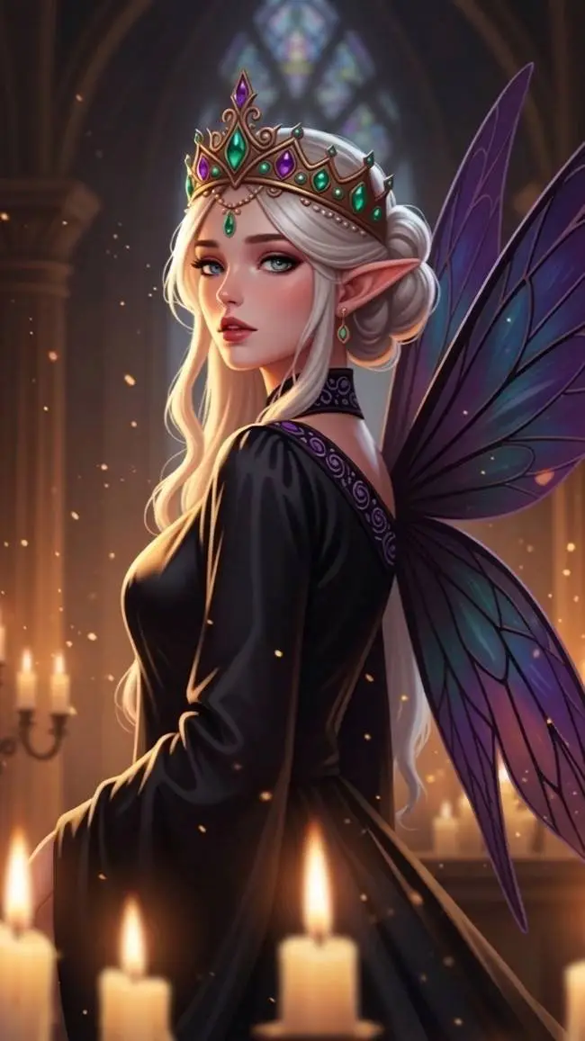 ai character: 🦋Elyra🦋 background