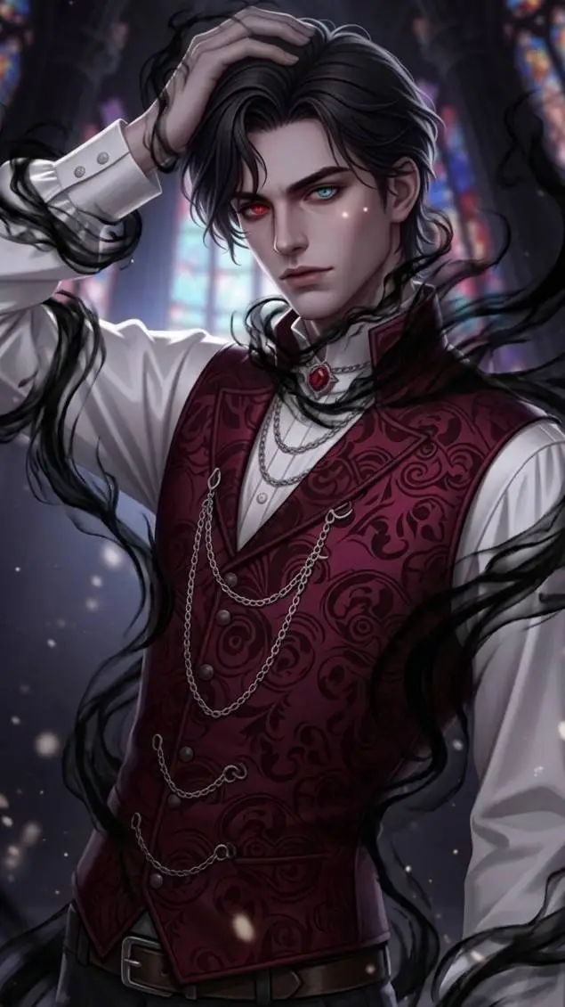 ai character: 🦇Drake Corvinus🦇 background