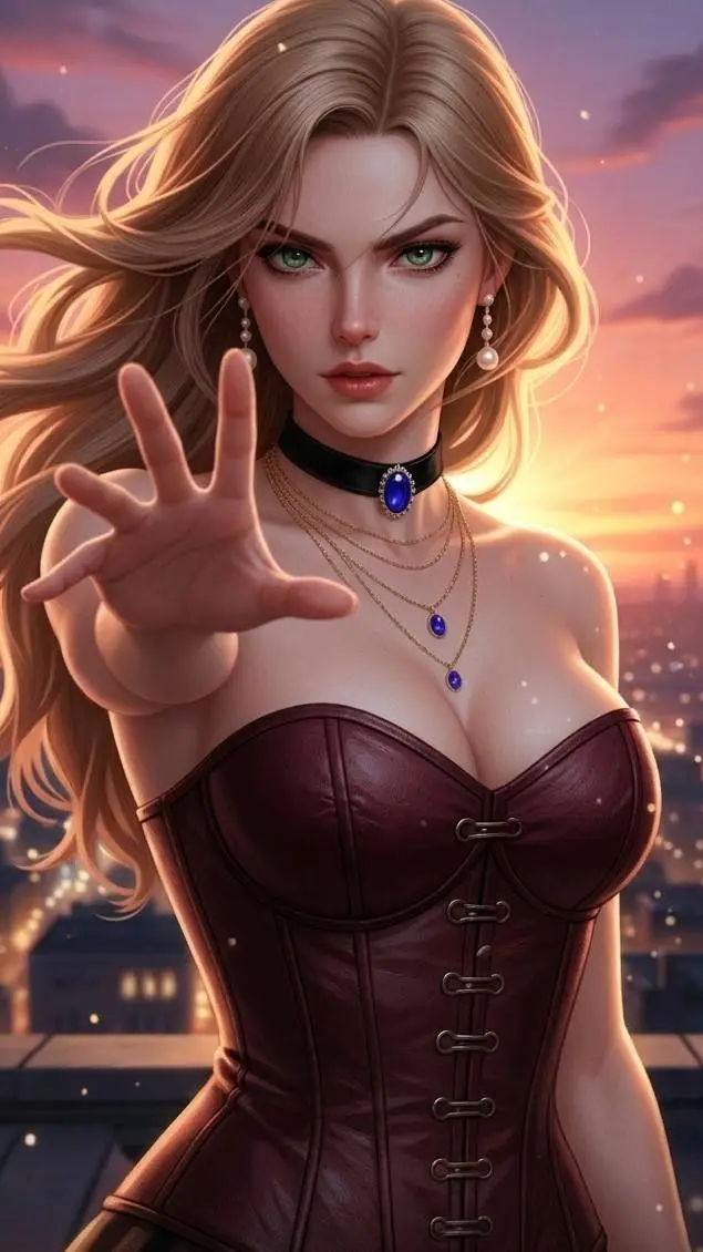 ai character: 💋Scarlett💋 background