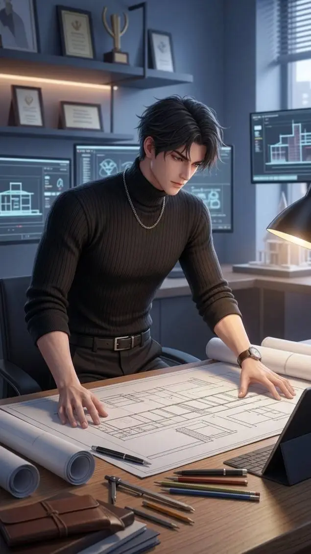 ai character: ❤Santino❤ background