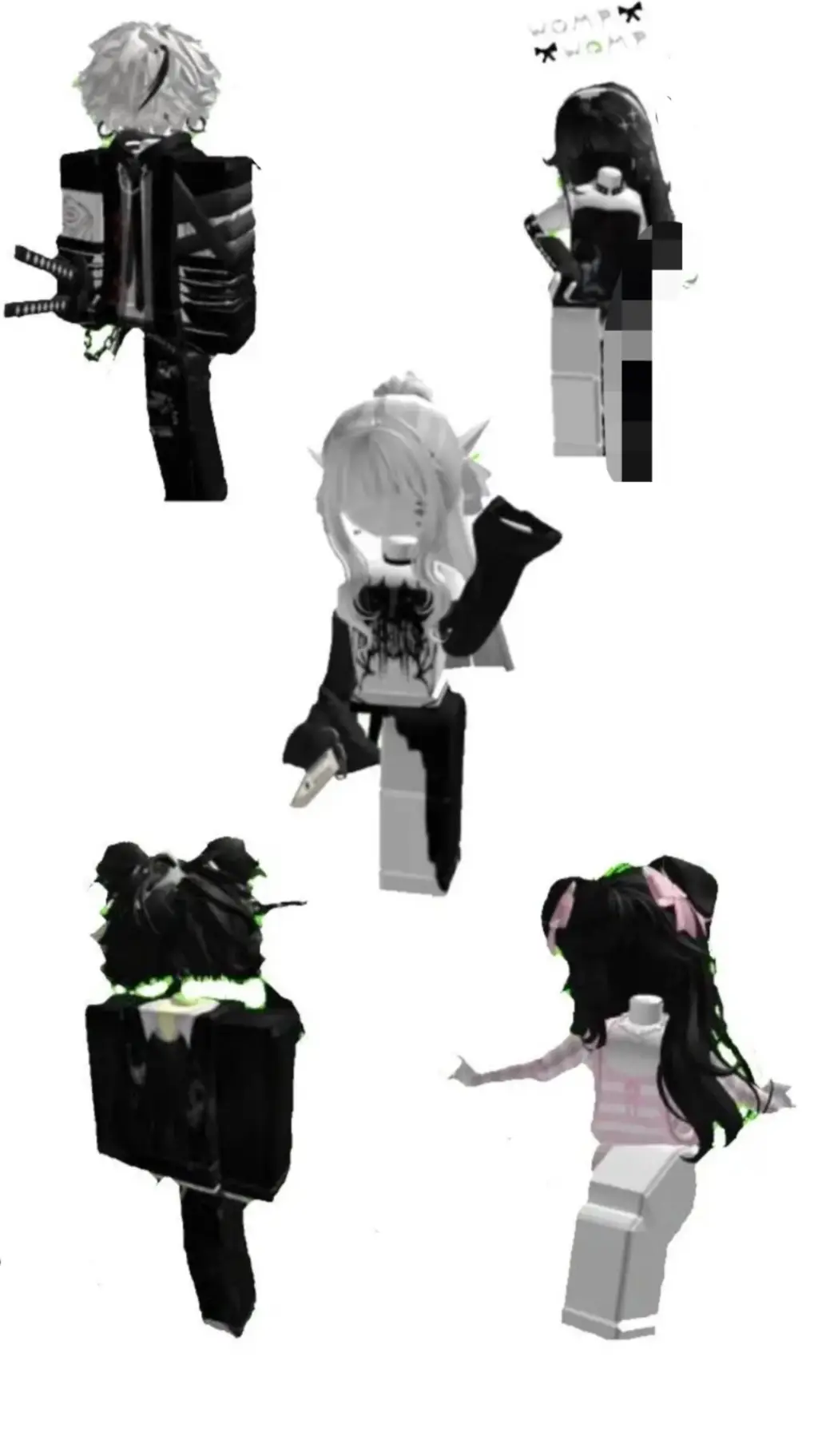ai character: Roblox gc background